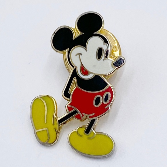 Walt Disney Classic Vintage Mickey Mouse Pin / Hat Pin / Lapel Pin - Picture 5 of 5